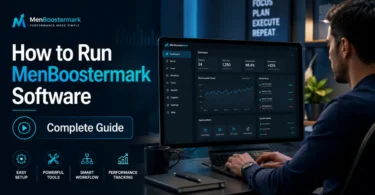 How to Run MenBoostermark Software